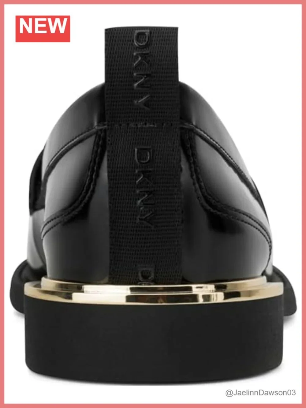 DKNY Raeya Penny Loafer Women's Mule Slip-On Round Toe Leather